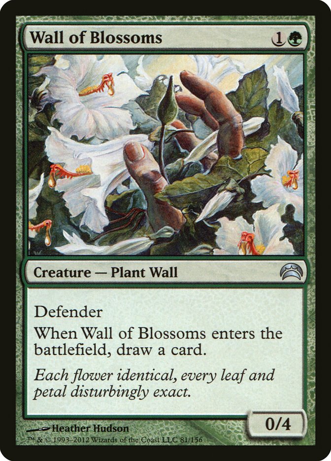 Wall of Blossoms [Planechase 2012] | Gamer Loot
