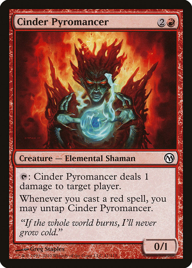 Cinder Pyromancer [Duels of the Planeswalkers] | Gamer Loot