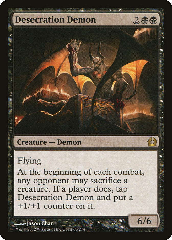 Desecration Demon [Return to Ravnica] | Gamer Loot