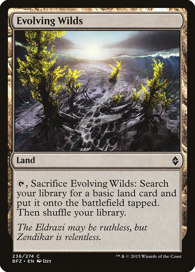 Evolving Wilds [Battle for Zendikar] | Gamer Loot