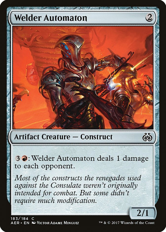 Welder Automaton [Aether Revolt] | Gamer Loot