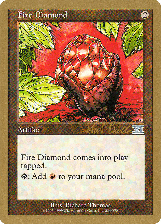 Fire Diamond (Kai Budde) [World Championship Decks 1999] | Gamer Loot