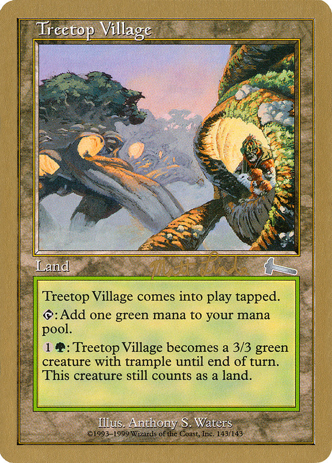 Treetop Village (Matt Linde) [World Championship Decks 1999] | Gamer Loot