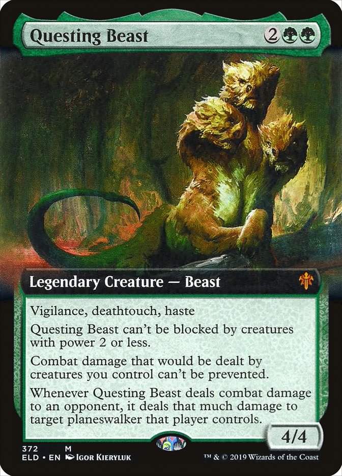 Questing Beast (Extended) [Throne of Eldraine] | Gamer Loot