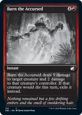 Burn the Accursed [Innistrad: Double Feature] | Gamer Loot