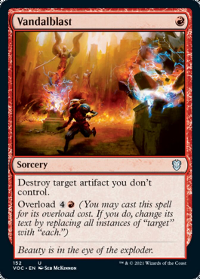 Vandalblast [Innistrad: Crimson Vow Commander] | Gamer Loot