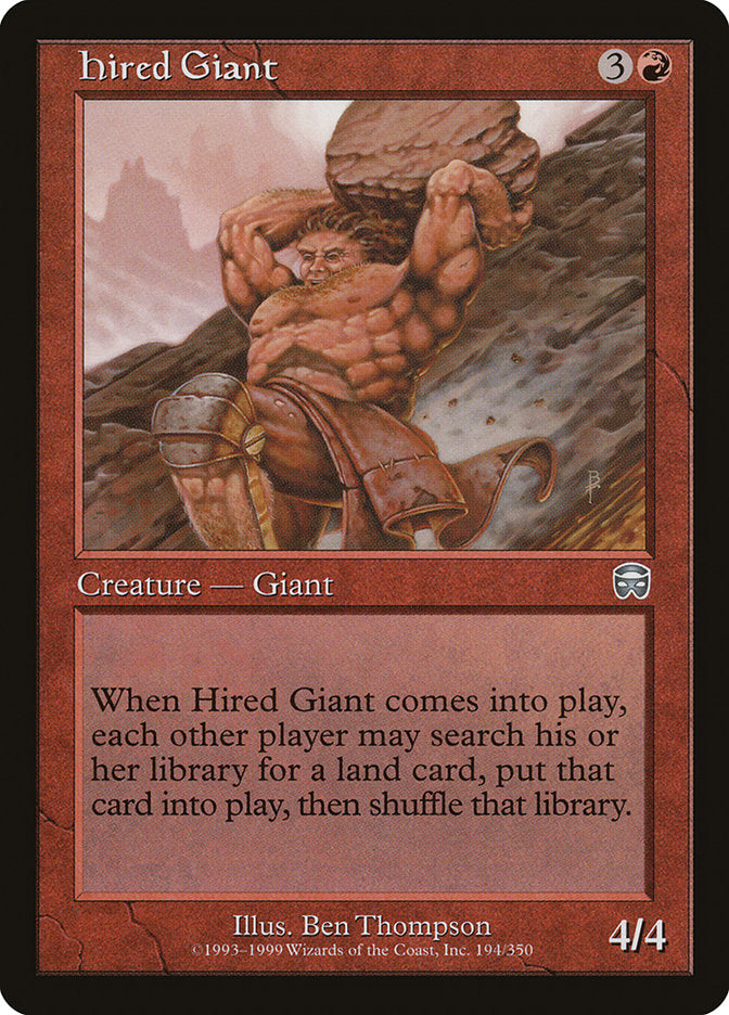 Hired Giant [Mercadian Masques] | Gamer Loot