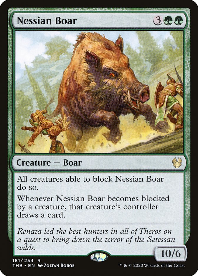 Nessian Boar [Theros Beyond Death] | Gamer Loot