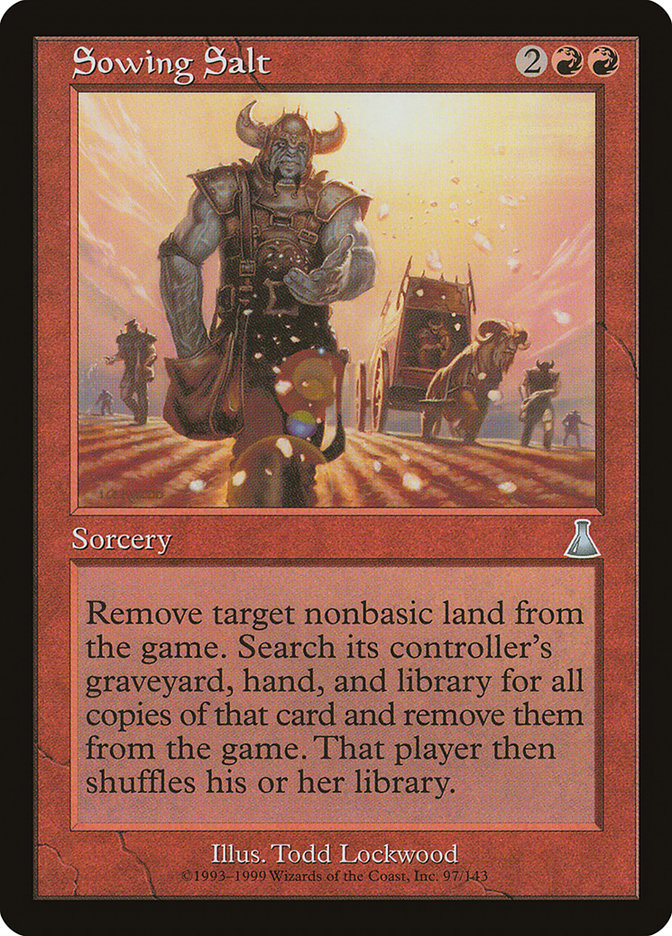 Sowing Salt [Urza's Destiny] | Gamer Loot
