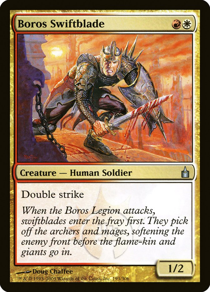 Boros Swiftblade [Ravnica: City of Guilds] | Gamer Loot