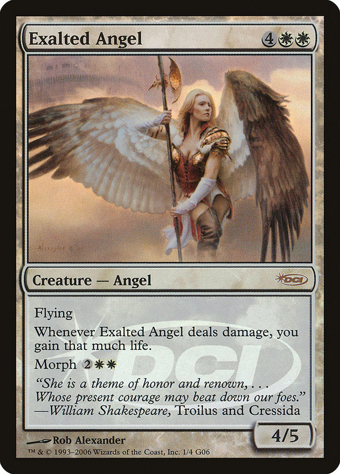 Exalted Angel [Judge Gift Cards 2006] | Gamer Loot
