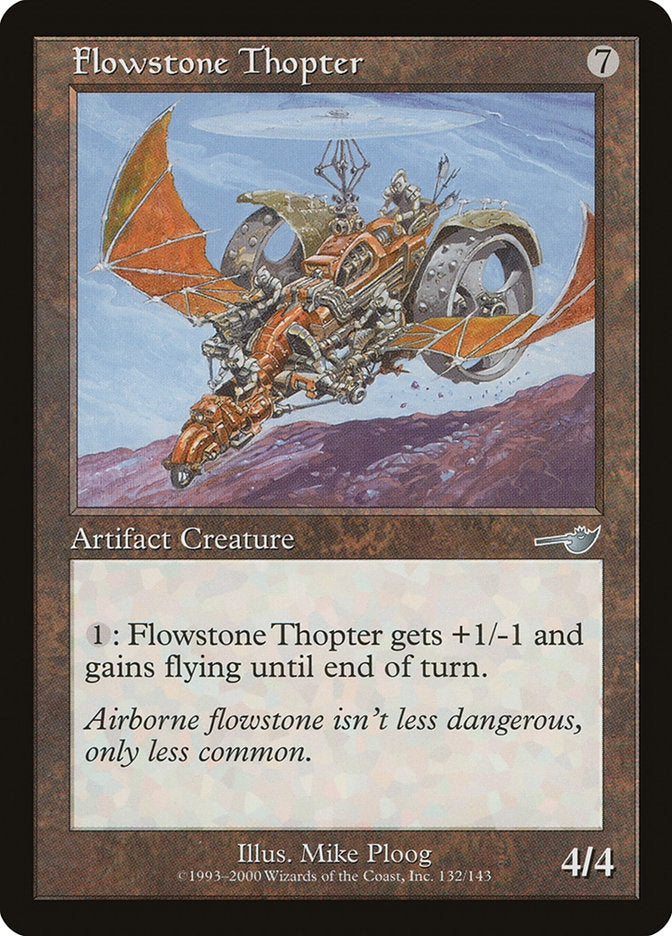 Flowstone Thopter [Nemesis] | Gamer Loot