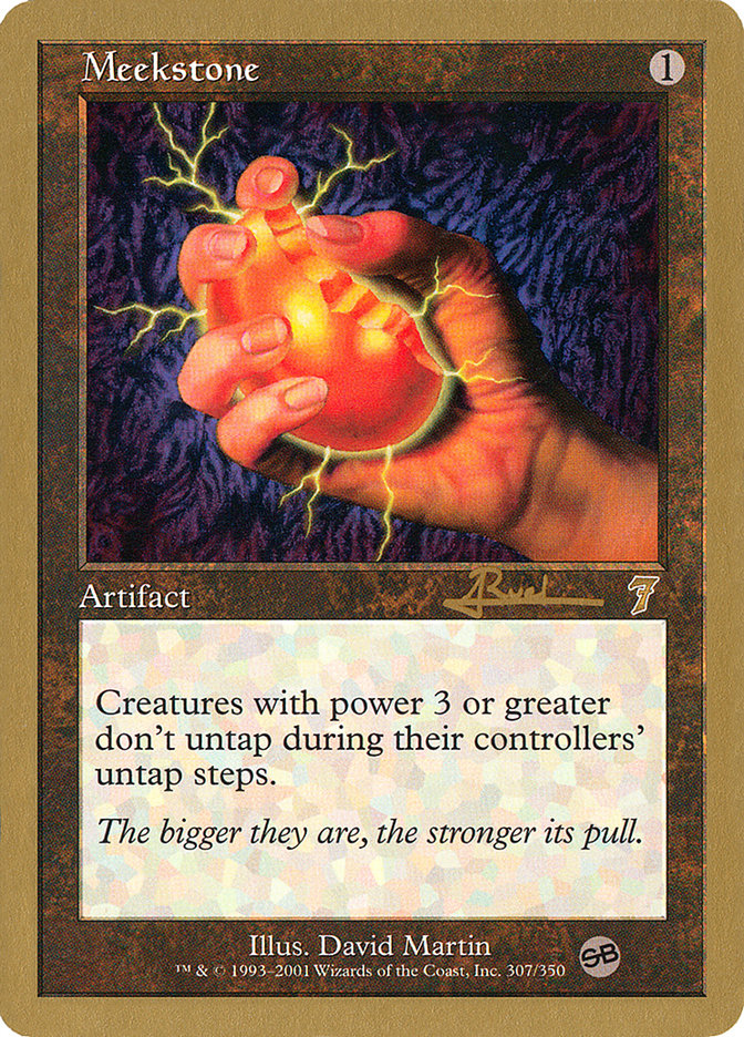 Meekstone (Antoine Ruel) (SB) [World Championship Decks 2001] | Gamer Loot