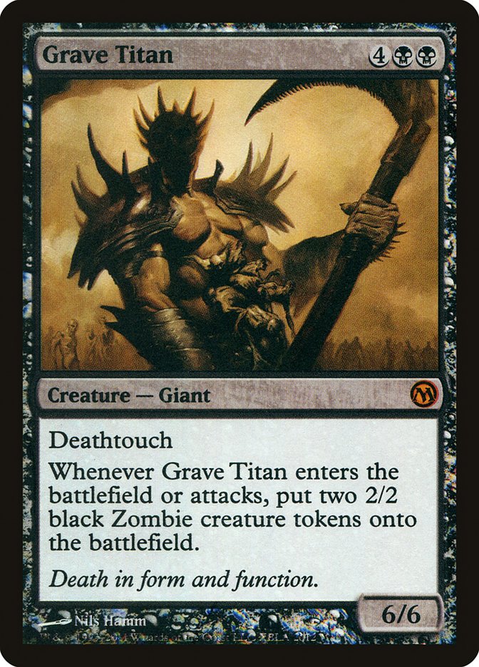 Grave Titan (Duels of the Planeswalkers Promos) [Duels of the Planeswalkers Promos 2011] | Gamer Loot