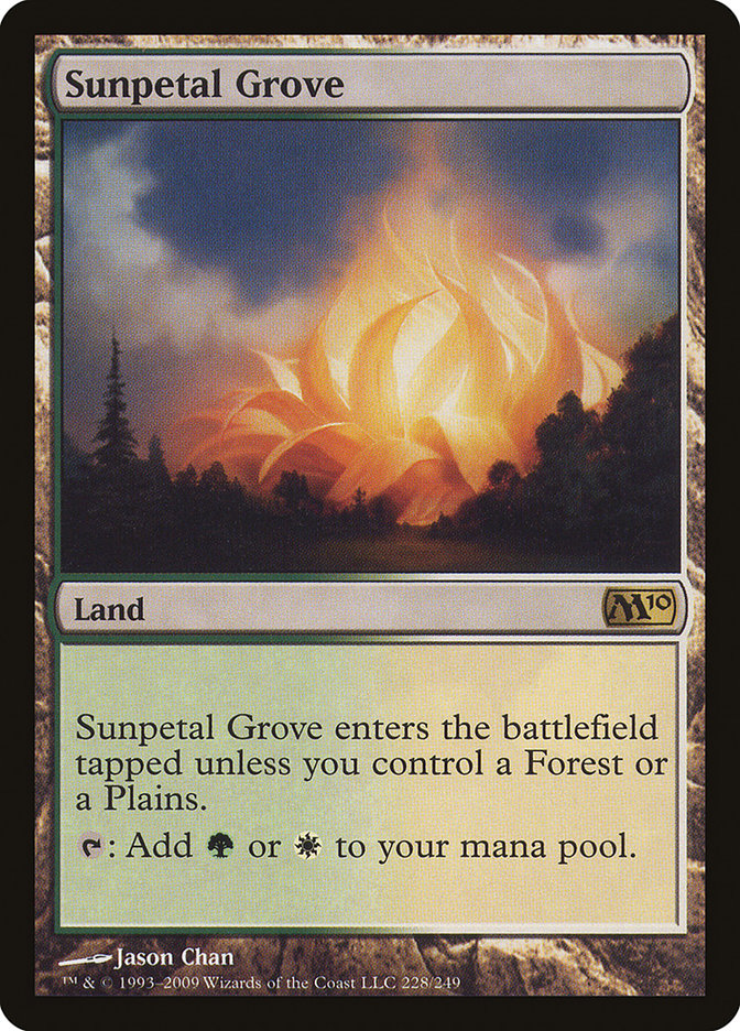 Sunpetal Grove [Magic 2010] | Gamer Loot