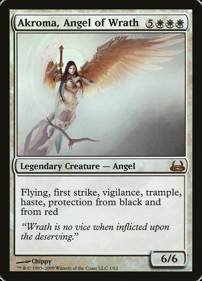 Akroma, Angel of Wrath [Duel Decks: Divine vs. Demonic] | Gamer Loot
