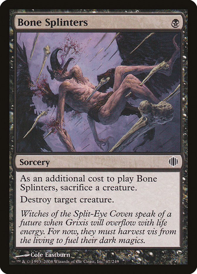 Bone Splinters [Shards of Alara] | Gamer Loot