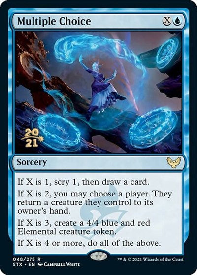 Multiple Choice [Strixhaven: School of Mages Prerelease Promos] | Gamer Loot