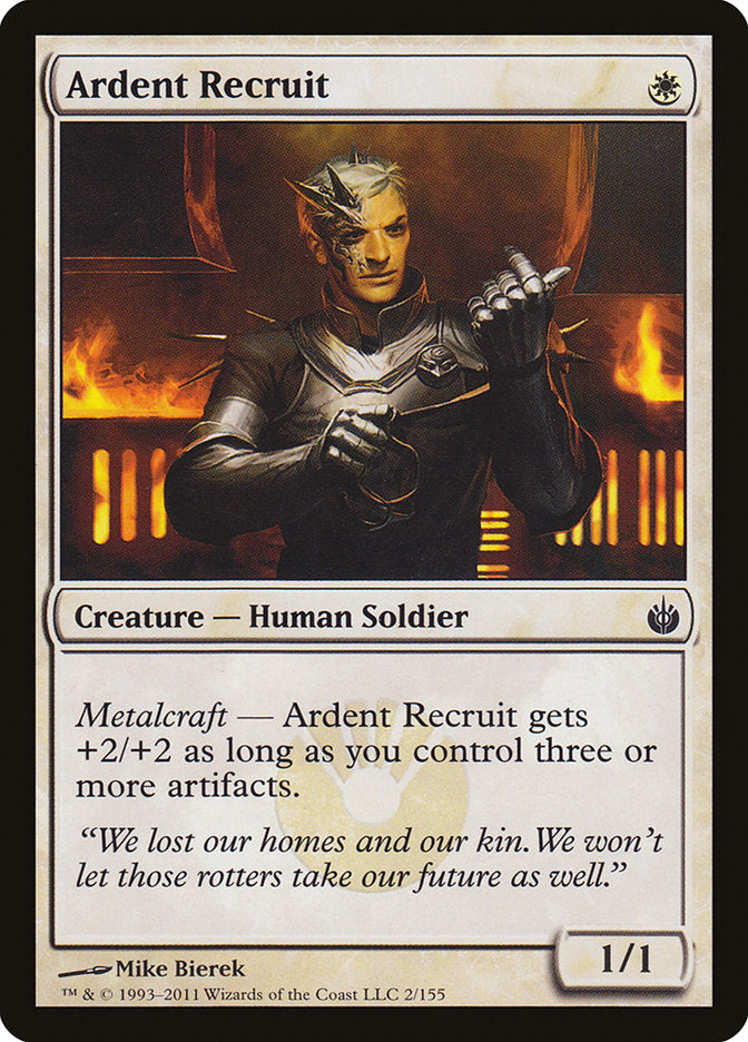 Ardent Recruit [Mirrodin Besieged] | Gamer Loot