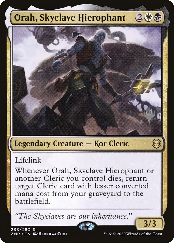 Orah, Skyclave Hierophant (Promo Pack) [Zendikar Rising Promos] | Gamer Loot