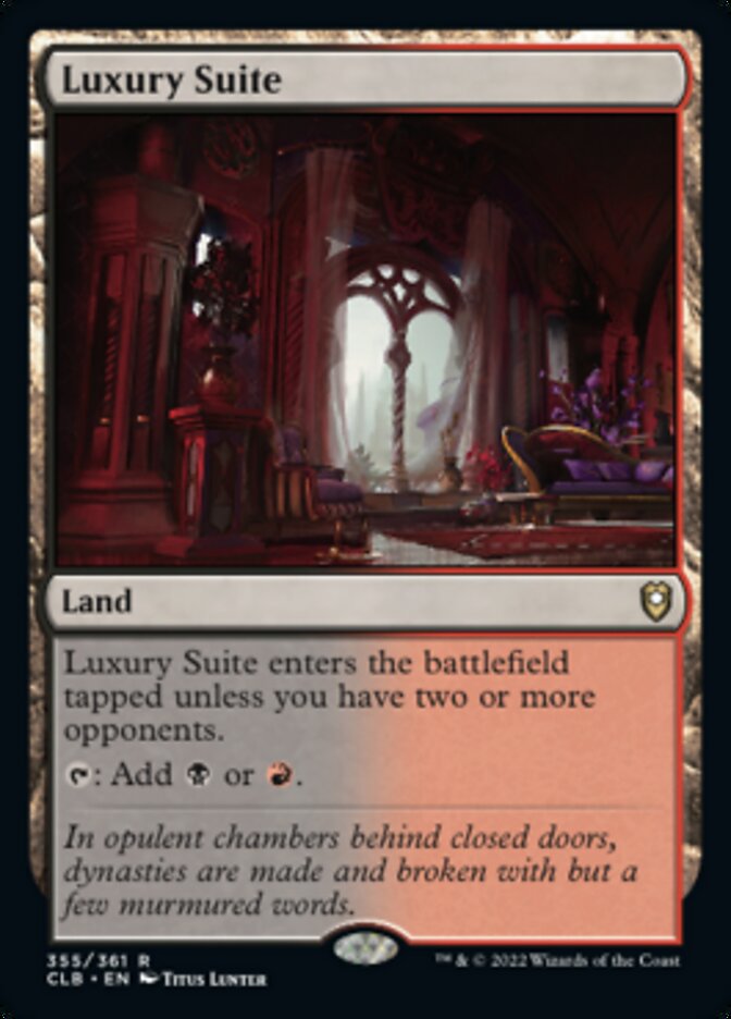 Luxury Suite [Commander Legends: Battle for Baldur's Gate] | Gamer Loot