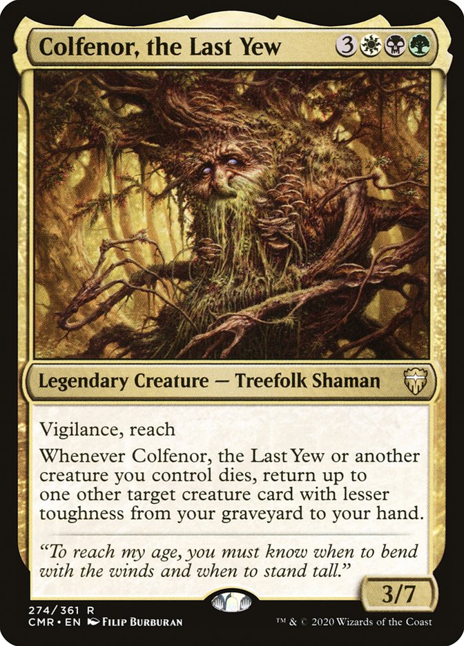 Colfenor, the Last Yew [Commander Legends] | Gamer Loot