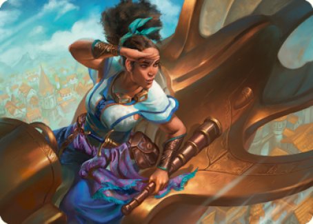 Talas Lookout Art Card [Dominaria United Art Series] | Gamer Loot