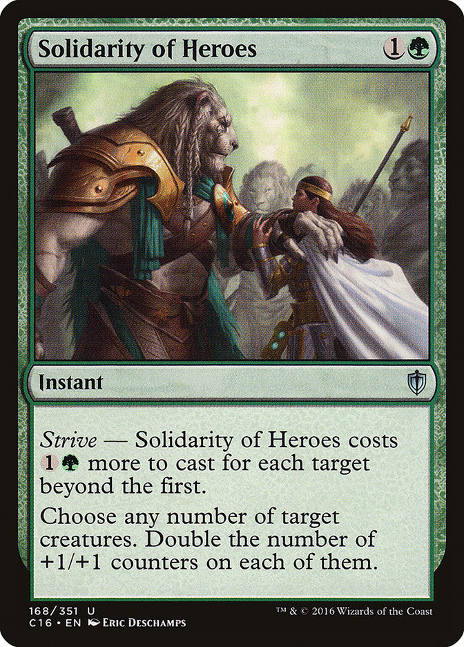 Solidarity of Heroes [Commander 2016] | Gamer Loot