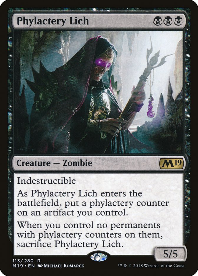Phylactery Lich [Core Set 2019] | Gamer Loot