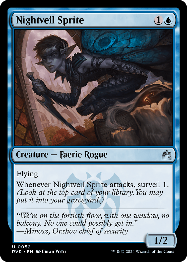 Nightveil Sprite [Ravnica Remastered] | Gamer Loot