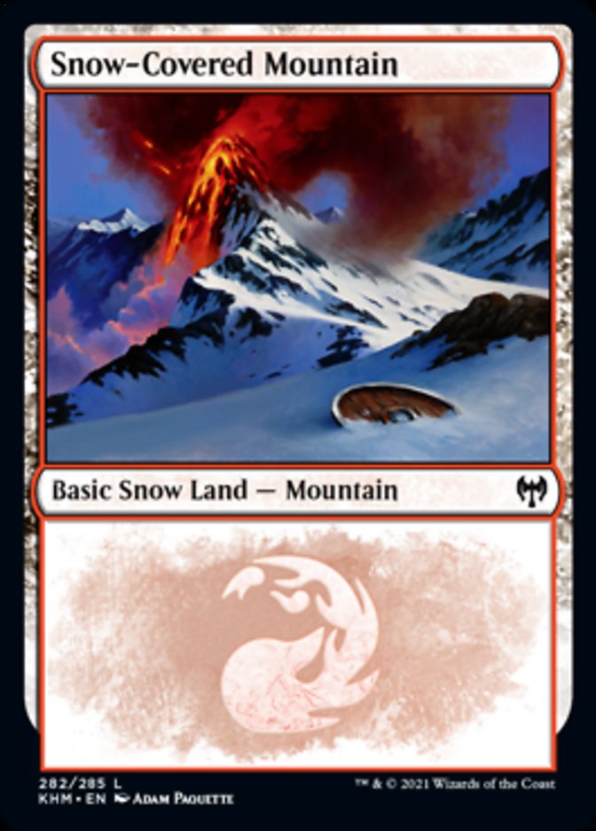 Snow-Covered Mountain (282) [Kaldheim] | Gamer Loot