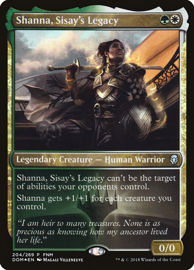 Shanna, Sisay's Legacy (FNM) [Dominaria Promos] | Gamer Loot