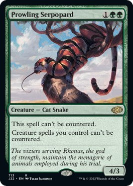 Prowling Serpopard [Jumpstart 2022] | Gamer Loot
