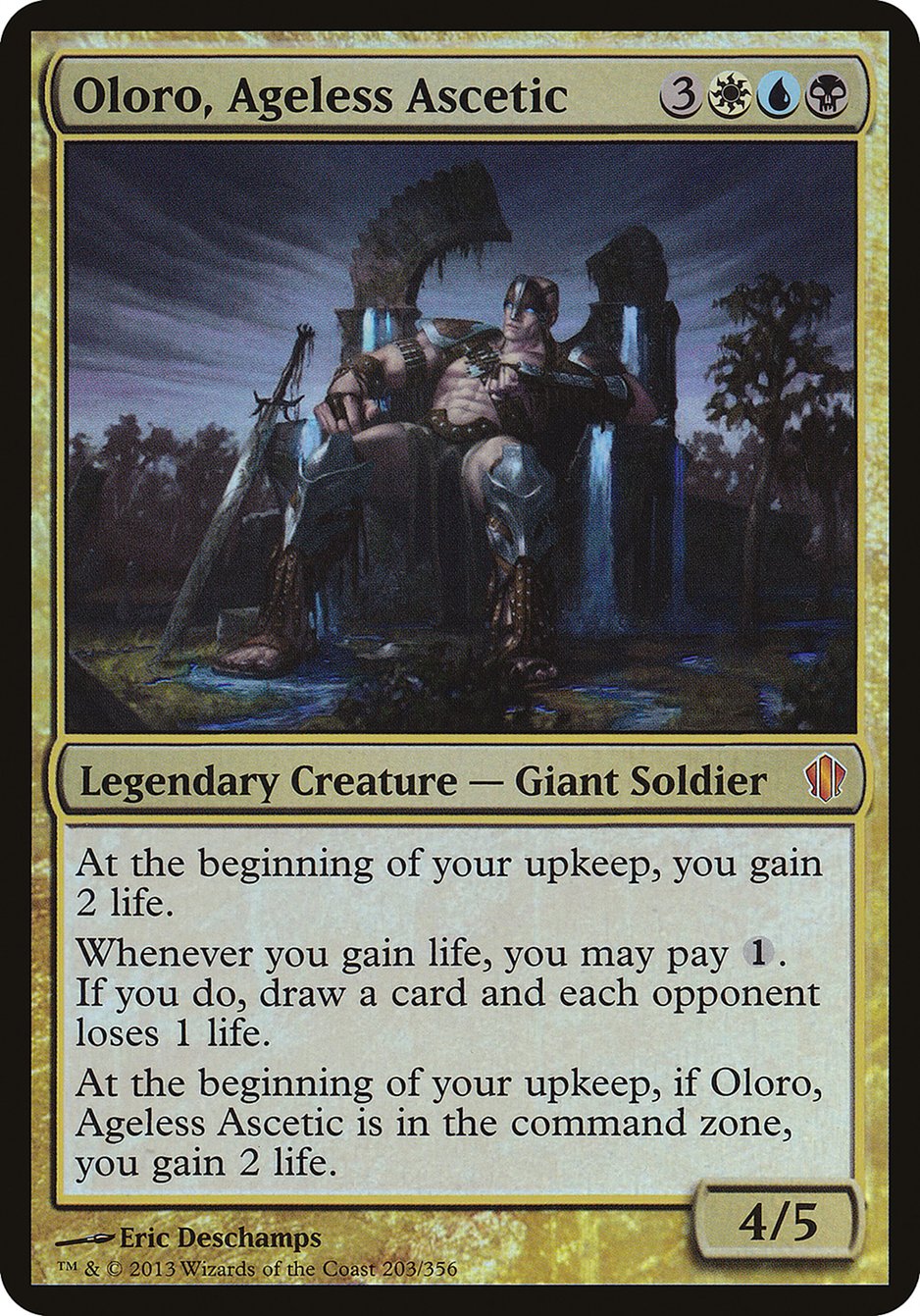 Oloro, Ageless Ascetic (Oversized) [Commander 2013 Oversized] | Gamer Loot
