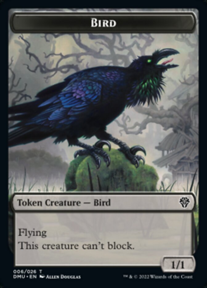 Bird Token (006) [Dominaria United Tokens] | Gamer Loot