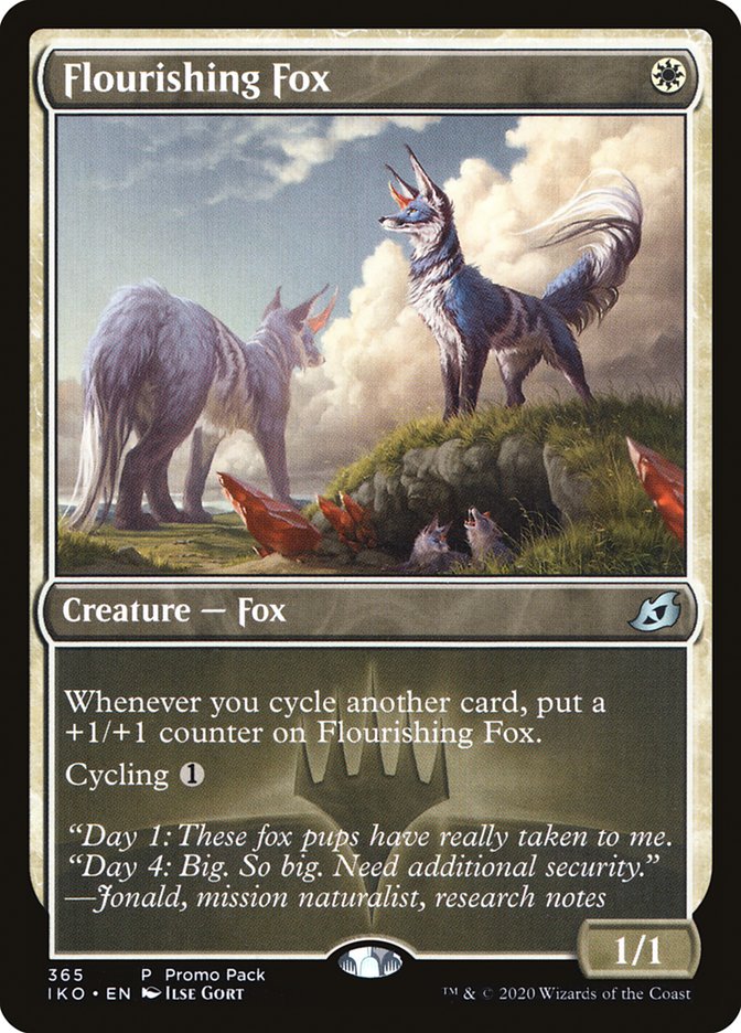 Flourishing Fox (Promo Pack) [Ikoria: Lair of Behemoths Promos] | Gamer Loot