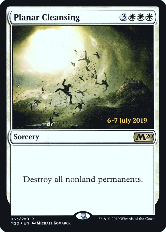 Planar Cleansing  [Core Set 2020 Prerelease Promos] | Gamer Loot