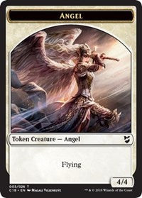 Angel // Soldier Double-sided Token [Commander 2018 Tokens] | Gamer Loot