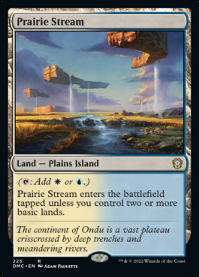 Prairie Stream [Dominaria United Commander] | Gamer Loot