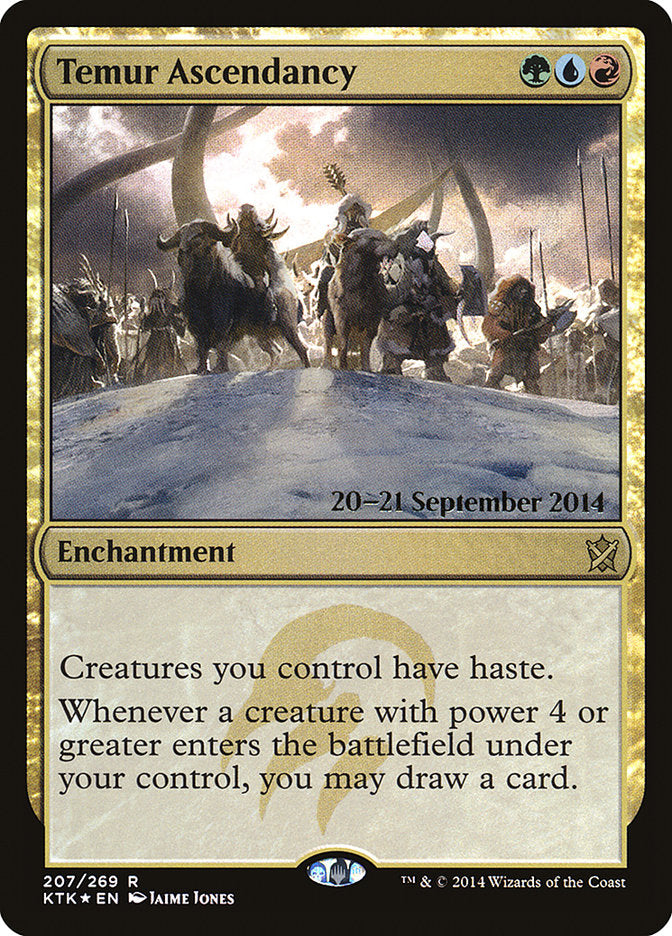 Temur Ascendancy  [Khans of Tarkir Prerelease Promos] | Gamer Loot