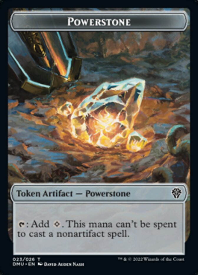 Powerstone Token [Dominaria United Tokens] | Gamer Loot