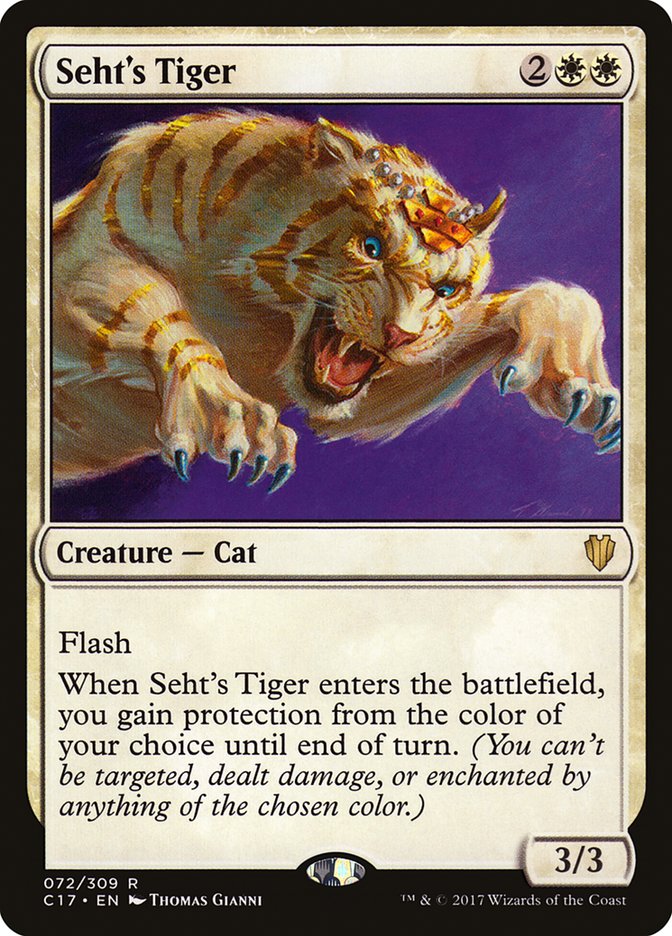 Seht's Tiger [Commander 2017] | Gamer Loot