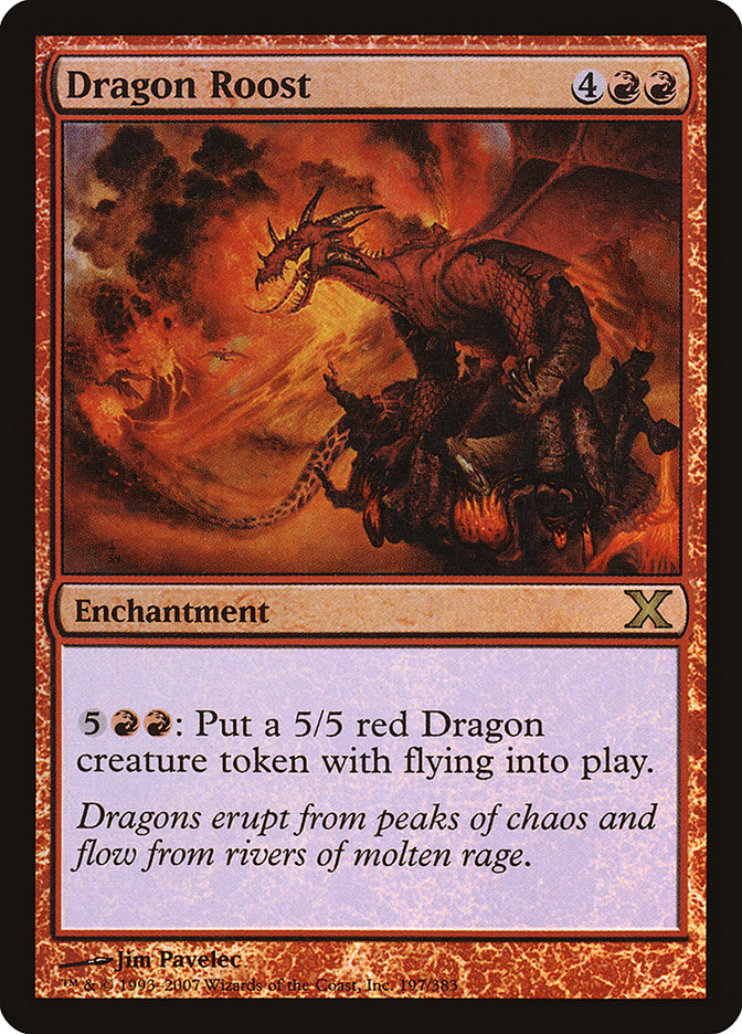 Dragon Roost (Premium Foil) [Tenth Edition] | Gamer Loot