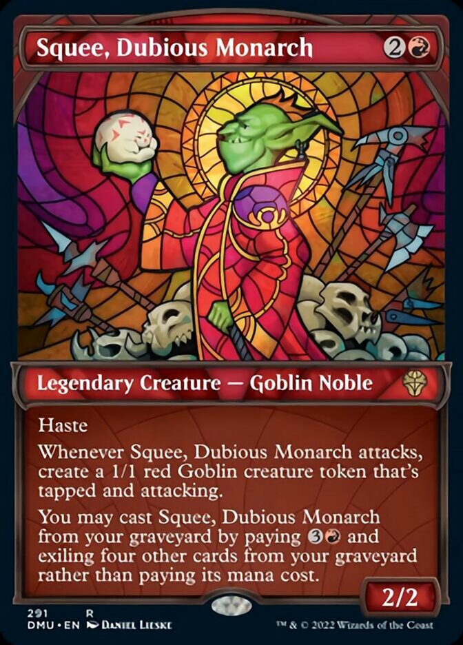 Squee, Dubious Monarch (Showcase) [Dominaria United] | Gamer Loot