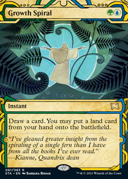 Growth Spiral (Etched Foil) [Strixhaven Mystical Archive] | Gamer Loot