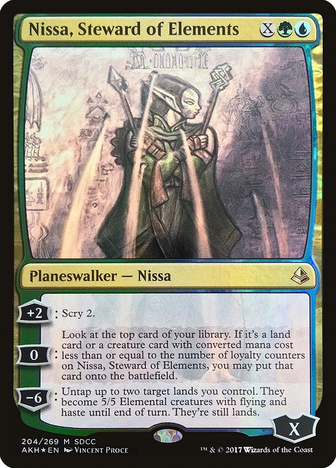 Nissa, Steward of Elements [San Diego Comic-Con 2017] | Gamer Loot