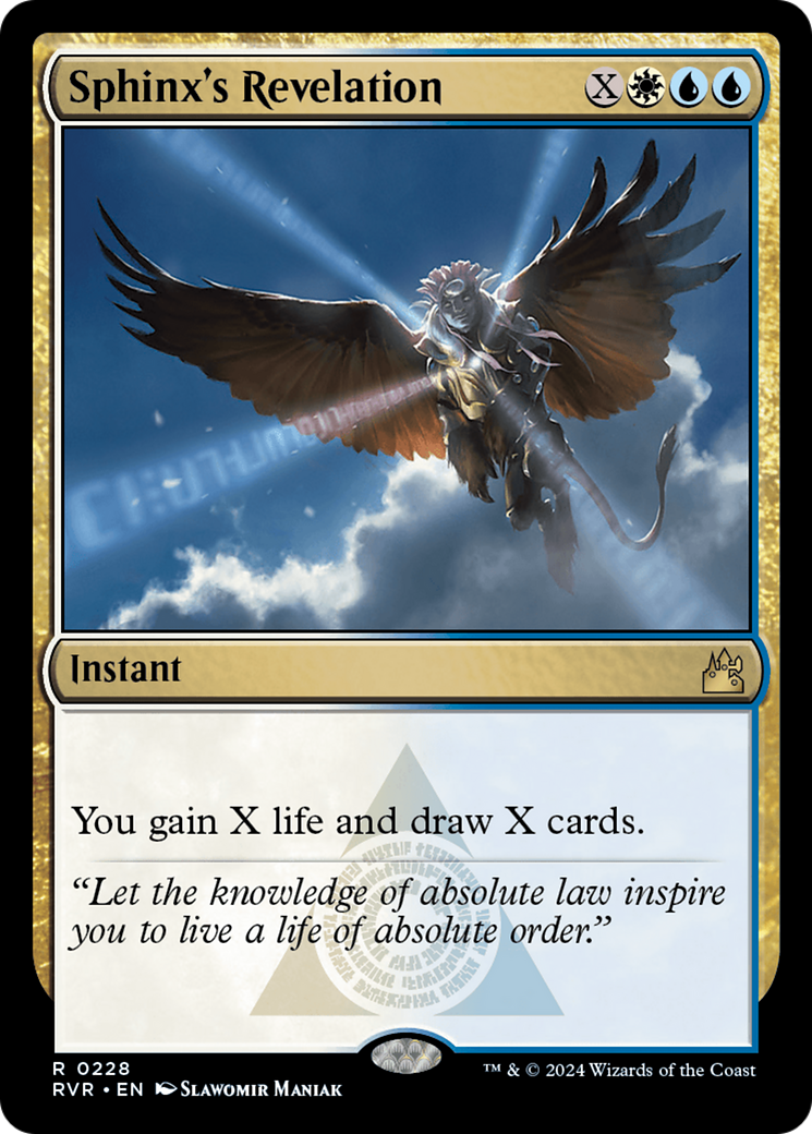 Sphinx's Revelation [Ravnica Remastered] | Gamer Loot