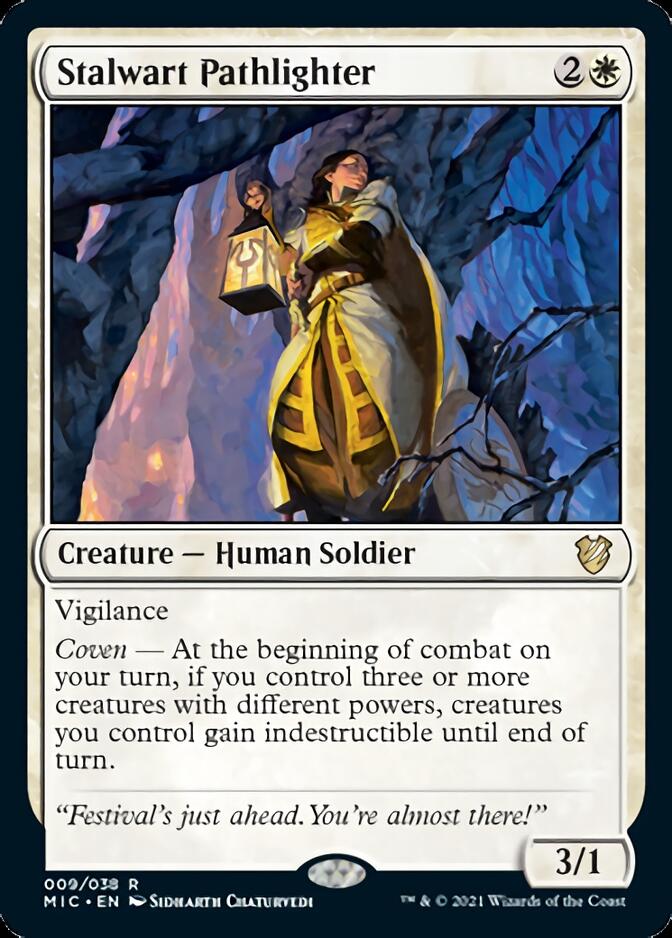 Stalwart Pathlighter [Innistrad: Midnight Hunt Commander] | Gamer Loot