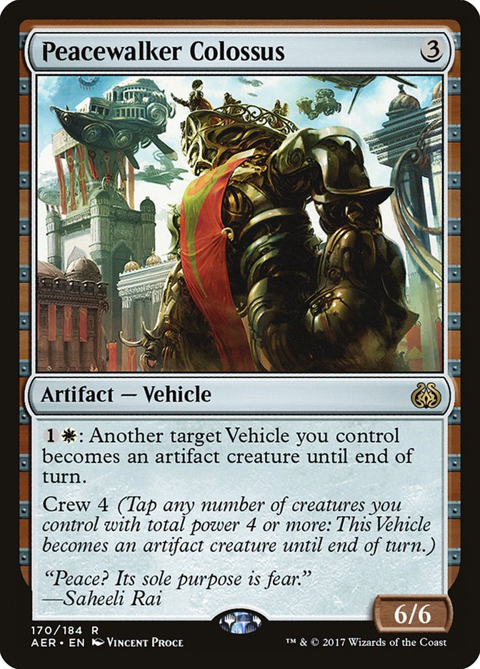 Peacewalker Colossus [Aether Revolt] | Gamer Loot