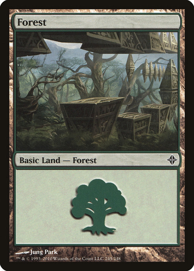 Forest (245) [Rise of the Eldrazi] | Gamer Loot